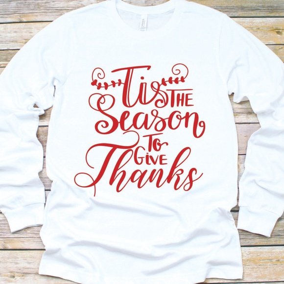 TIS THE SEASON TO GIVE THANKS THANKSGIVING FALL - Picture 1 of 3